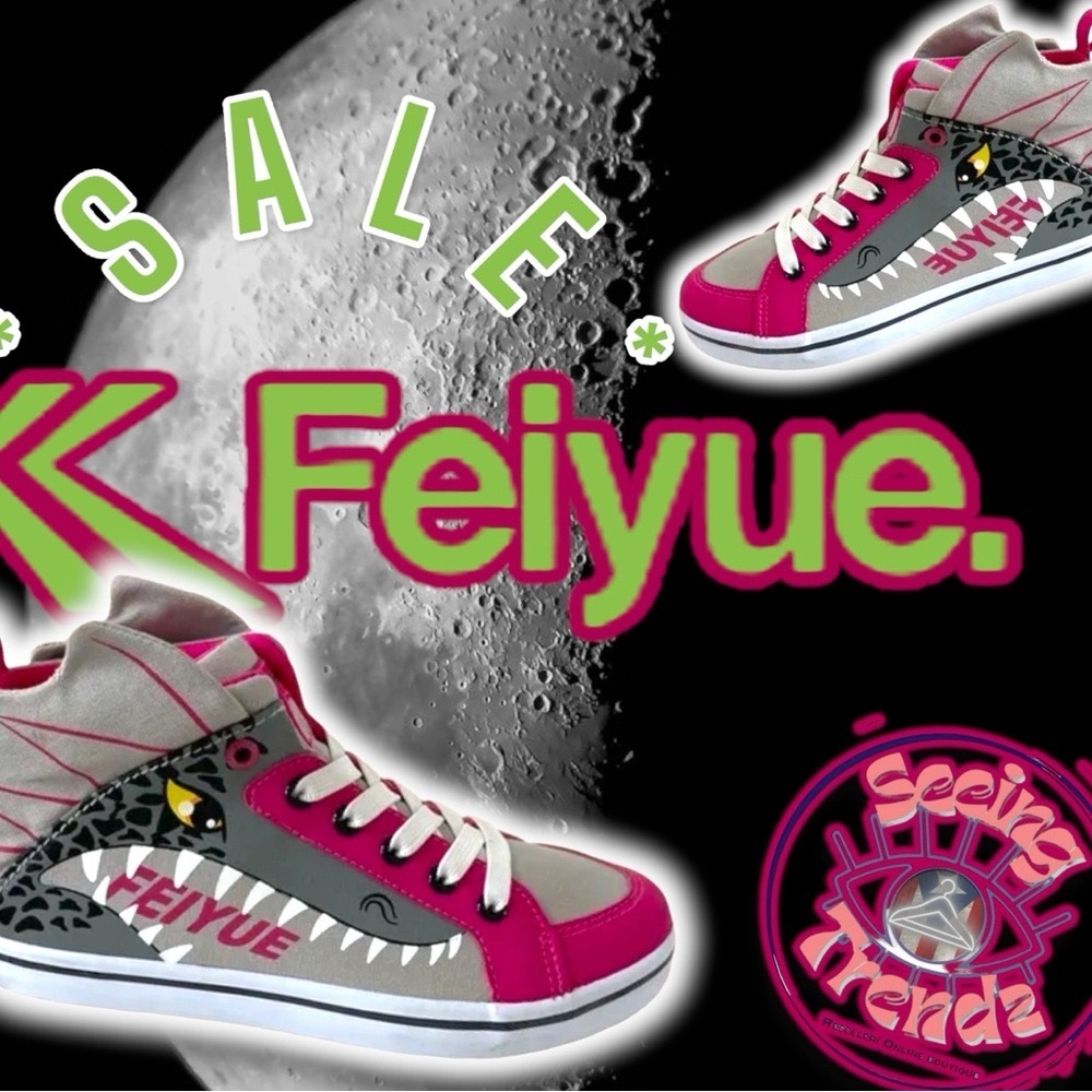 NIB: Feiyue Delta Mid Animal - Dragon (Kids Size: 13C)